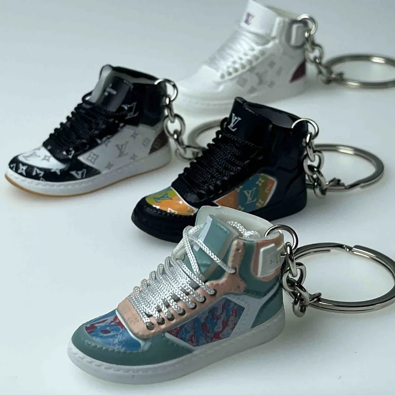 3D Mini Sneaker Keychain 6